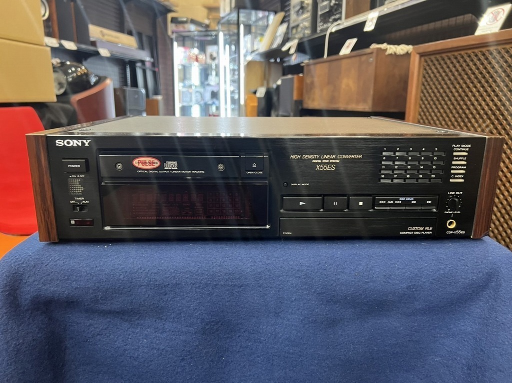 SONY CDプレーヤー CDP-337ESD DACは人気の TDA1541 オーディオ機器