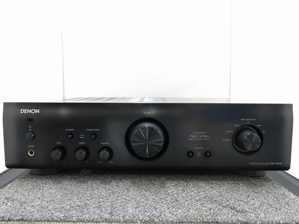 デノン DENON プリメインアンプ PMA-390RE-K ブラック bprsubang.com