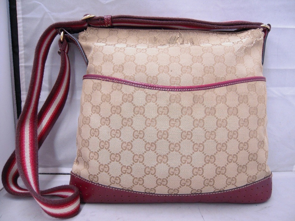 グッチ GUCCI グッチ GGキャンバス ショルダーバッグ 145857 GG柄