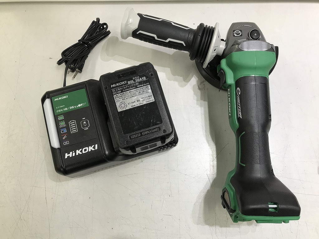 ハイコーキ HiKOKI 36Vコードレスディスクグラインダ- sariater-hotel.com