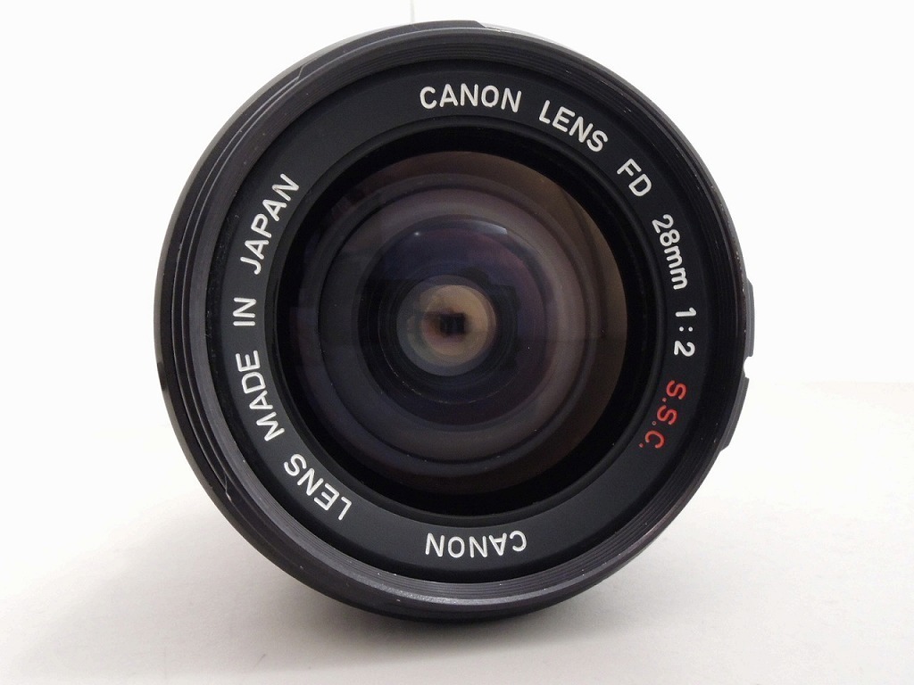 キヤノン Canon FDマウントレンズ FD 28mm f2 S.S.C.