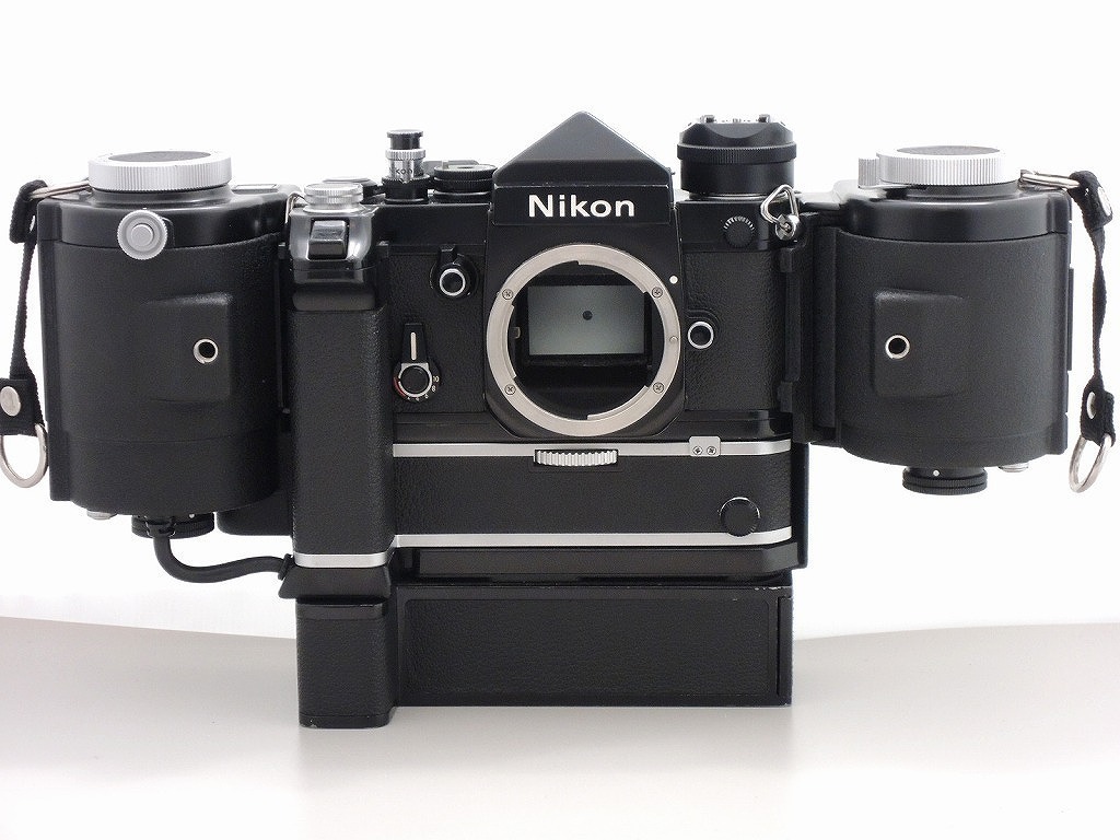 日本に セット フィルムカメラ Nikon ニコン F2 MD-1 MB-1 MF-1 Back