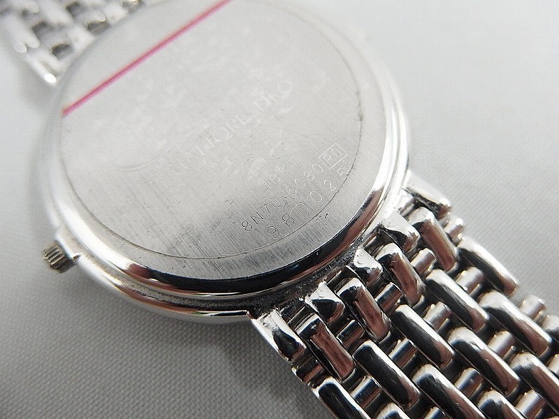 セイコー SEIKO CREDOR/クオーツ/ベゼルダイヤ・サファイア/K18KT