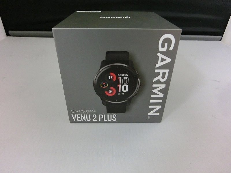 ガーミン GARMIN スマートウォッチ バンド2個付属 ブラック Venu 2