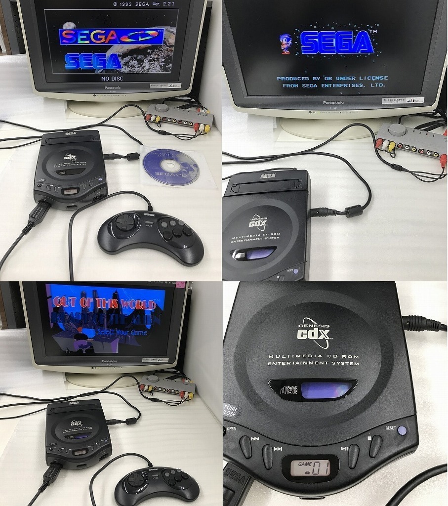 セガ SEGA MULTI-MEGA/マルチメガ アジア版 MK-4121 ゲーム セガ SEGA MULTI-MEGA/マルチメガ アジア版 MK-4121 ゲーム