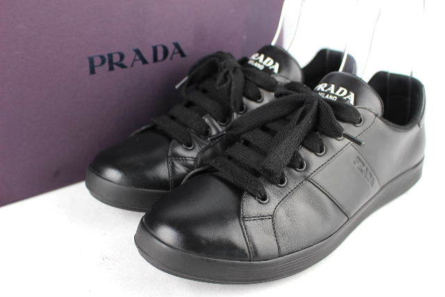 PRADA メンズ靴 キャメル28.5cm ドレス/ビジネス 靴 メンズ 日本公式