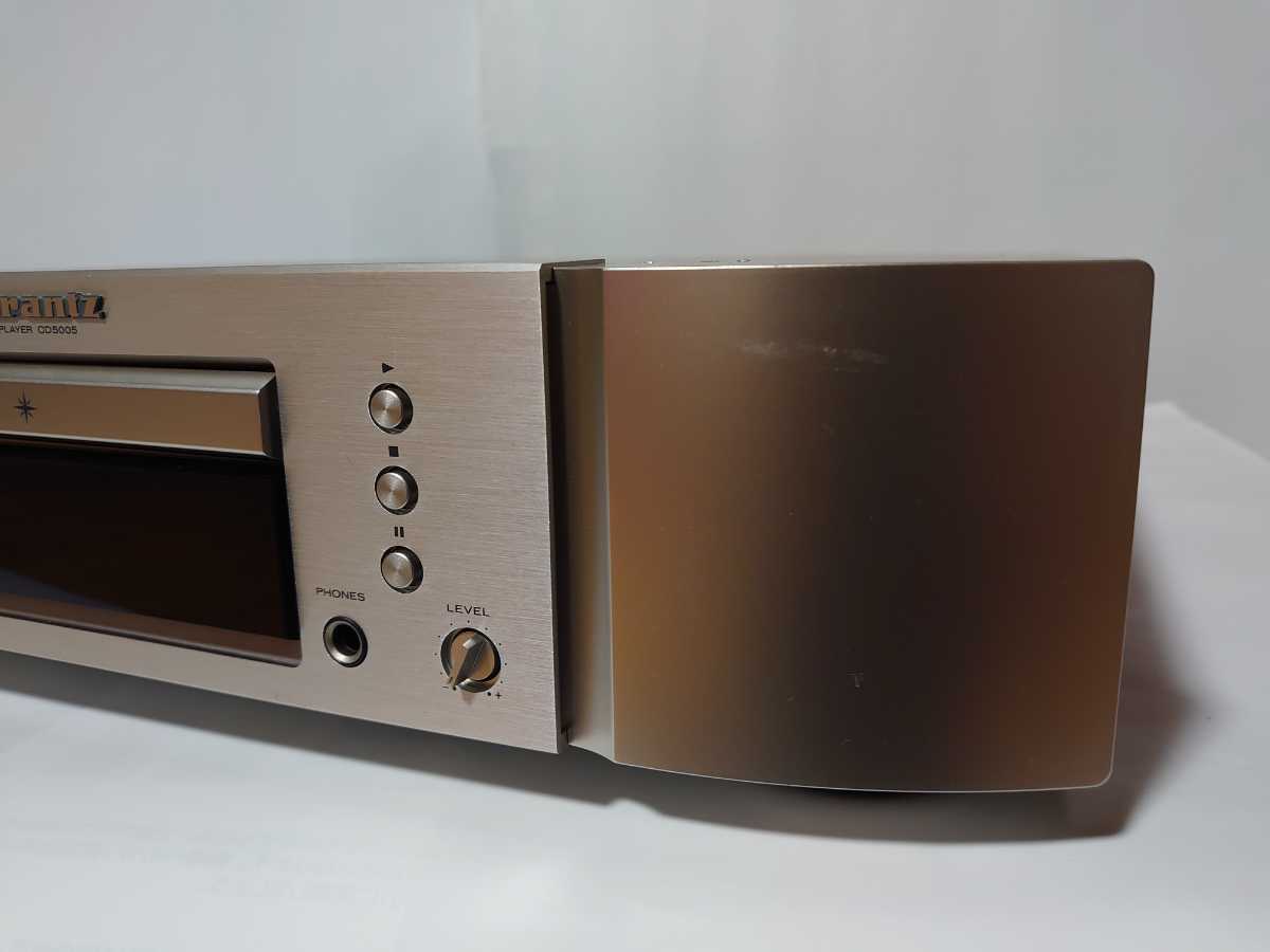 マランツ CD-5005 高音質CDプレイヤー 背面端子、ピックアップレンズ
