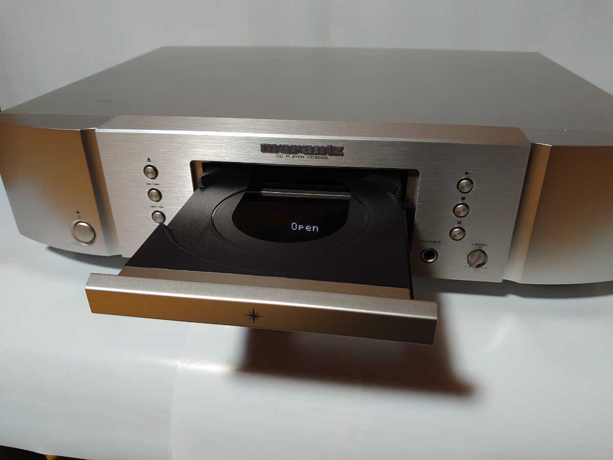 マランツ CD-5005 高音質CDプレイヤー 背面端子、ピックアップレンズ