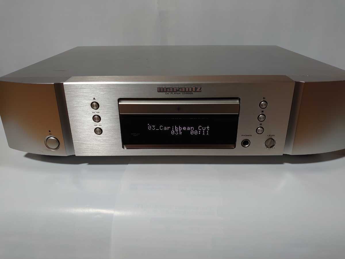 マランツ CD-5005 高音質CDプレイヤー 背面端子、ピックアップレンズ