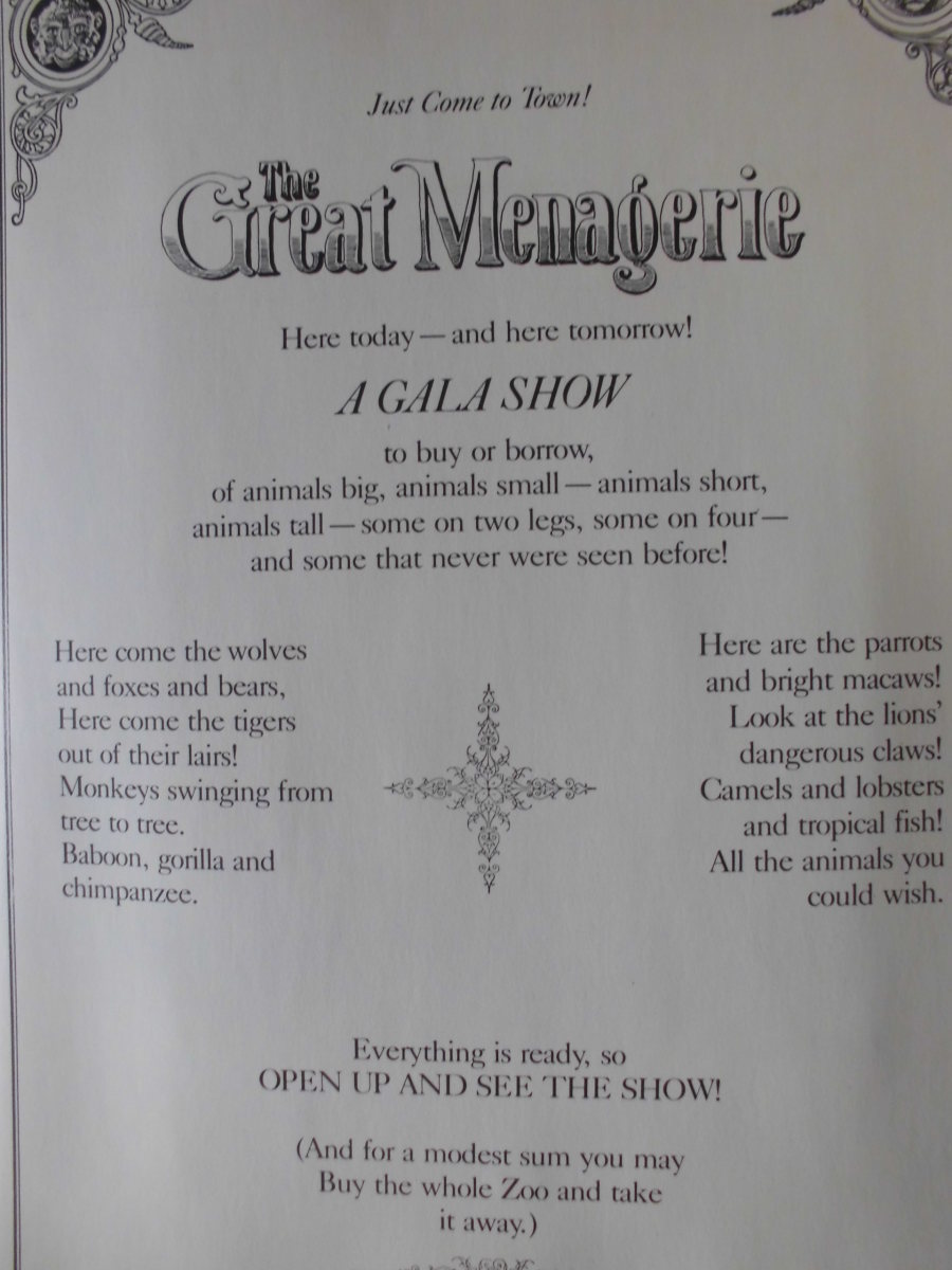 「The Great Menagerie」AN ADAPTATION OF THE ANTIQUE POP-UP BOOK（英語仕掛け絵本）　絵本仕ア_画像3