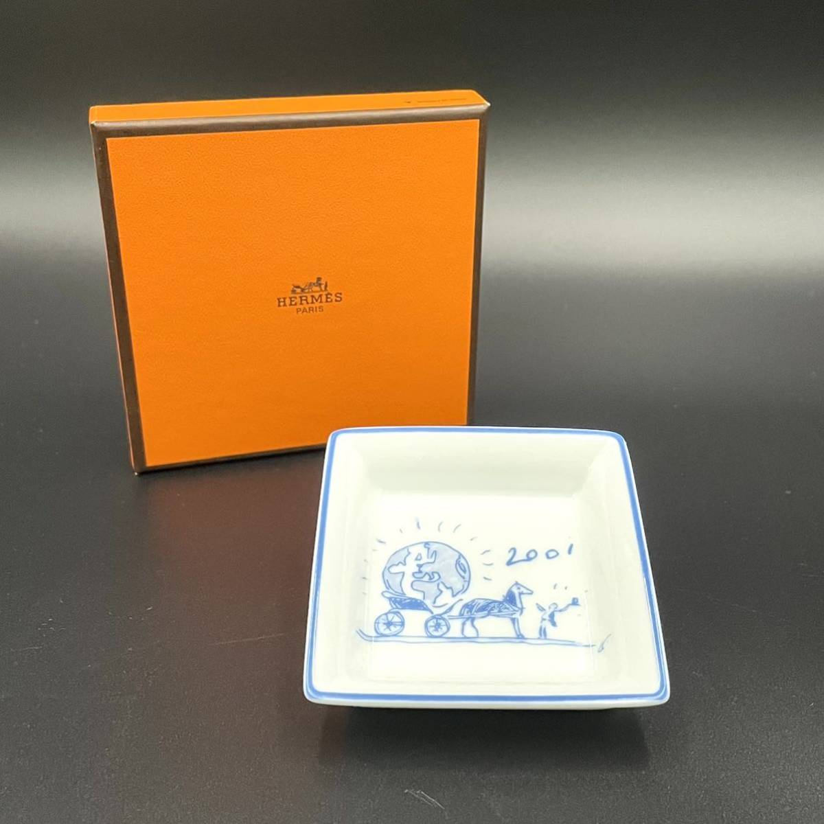 非売品 エルメス HERMES アッシュトレイ 2001年 ノベルティ インテリア