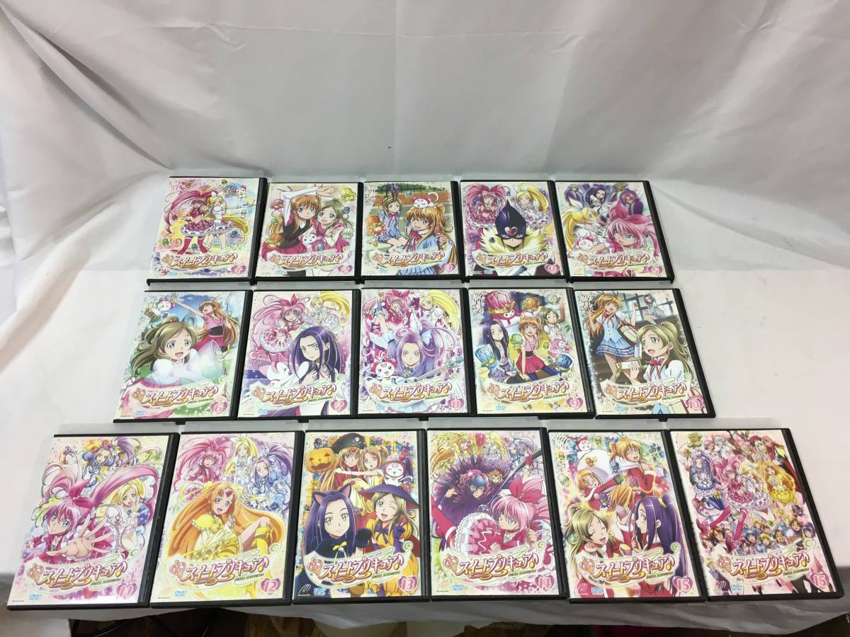 ハートキャッチプリキュア! DVD 全16巻 & 映画 1巻セット