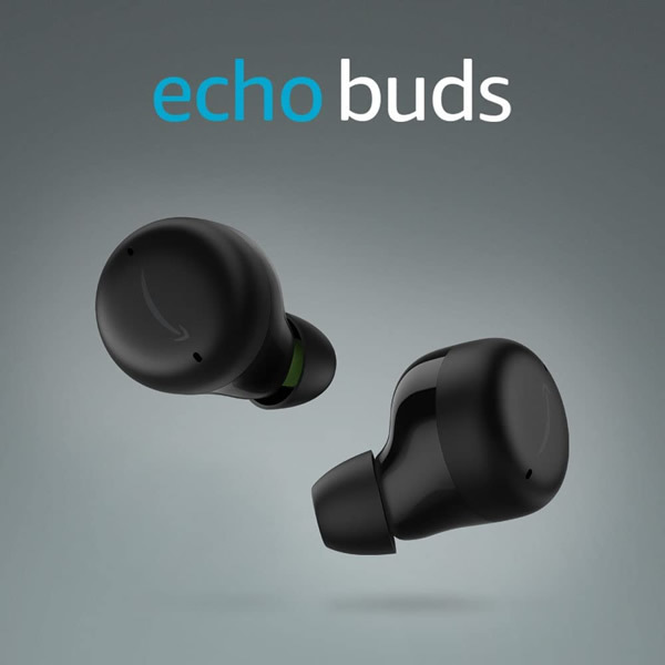 Echo Buds (エコーバッズ) 第2世代 アクティブノイズキャンセリング付き完全ワイヤレスイヤホン with Alexa カラー：ブラック