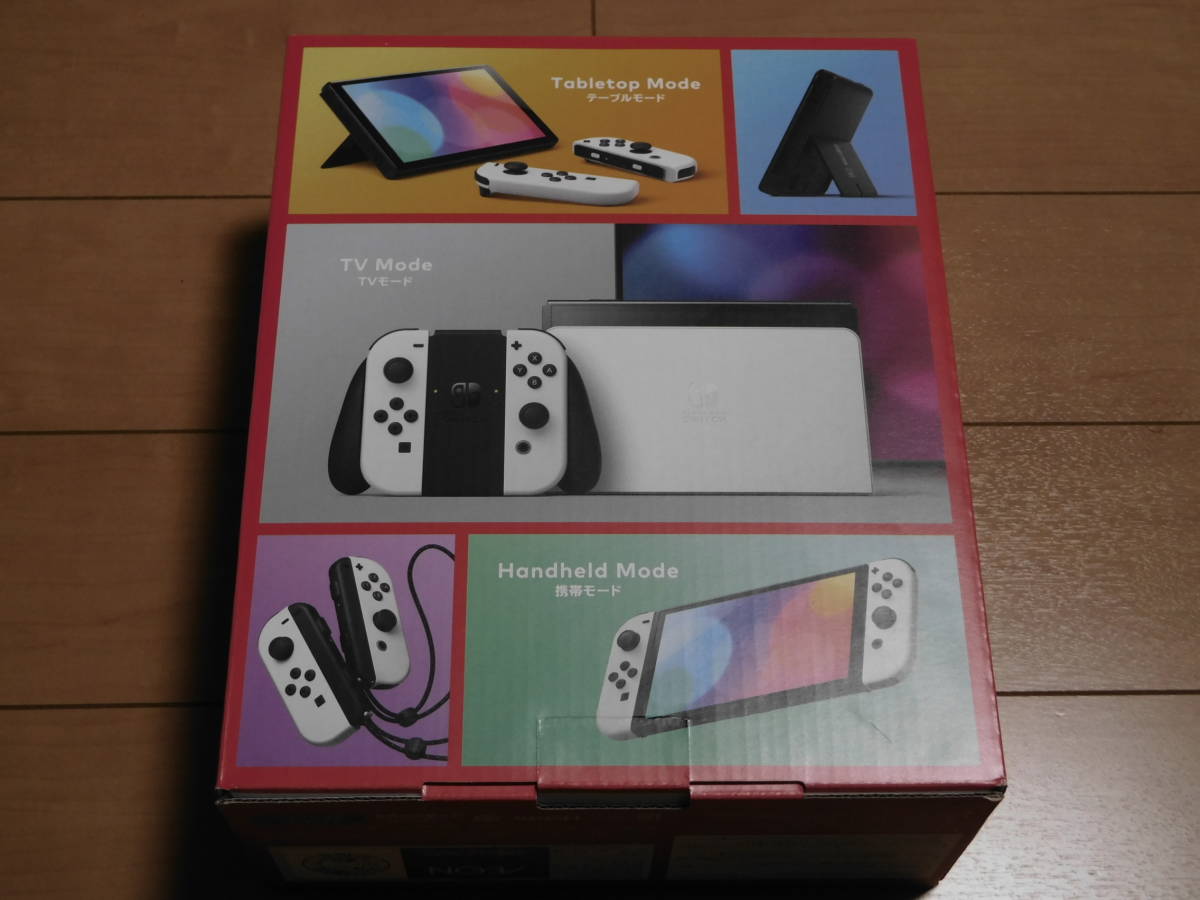 新品未開封 有機ELモデル Nintendo Switch (有機ELモデル) Joy-Con(L)/(R) ホワイト HEG-S-KAAAA  4902370548495 新モデル スイッチ 未使用