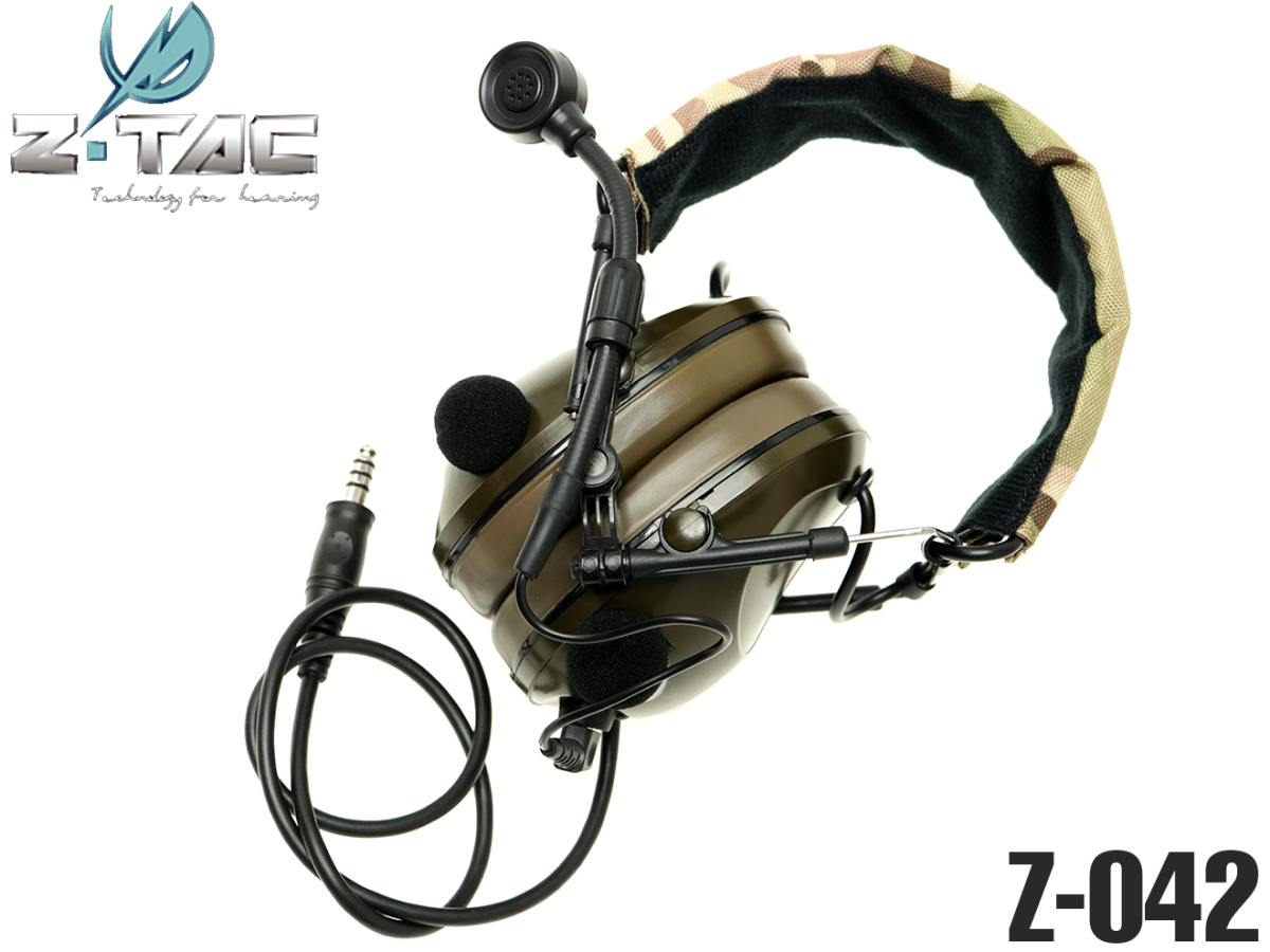 Z-042　【正規代理店】 Z TACTICAL サウンドトラップ Tactical ヘッドセット ZTAC Z-TAC_画像1