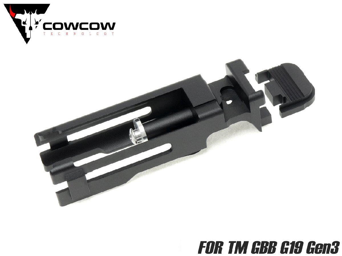 CCT-TMG-011　COWCOW TECHNOLOGY A6061 ウルトラライトブリーチ G19 ブラック_画像1