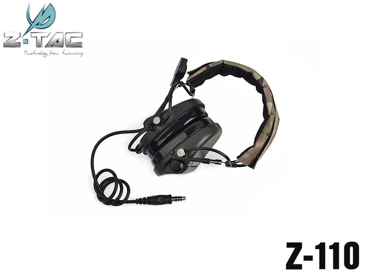 Z-110　【正規取扱店】 Z-TACTICAL Hi-Threat Tier1ヘッドセット