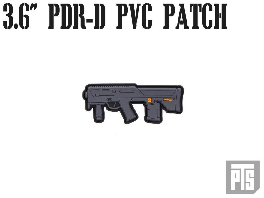 PTS-0055　【正規品】PTS 3.6インチ PDR-D PVC パッチ_画像1
