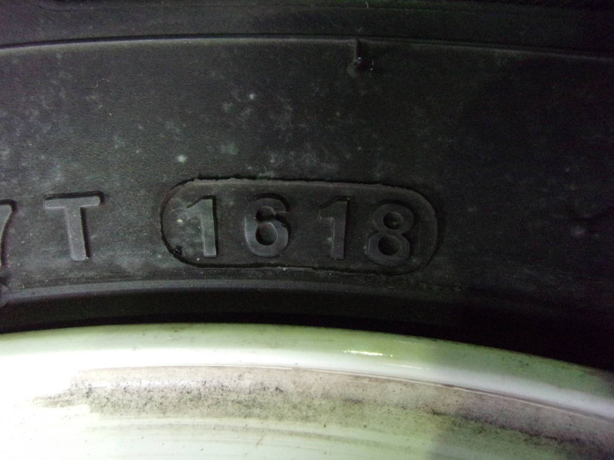 K-1786タイヤ屋155/65R13スズキアルミ付き４本（4J 100 4穴 +45)⑰　　　本州送料込み_画像4