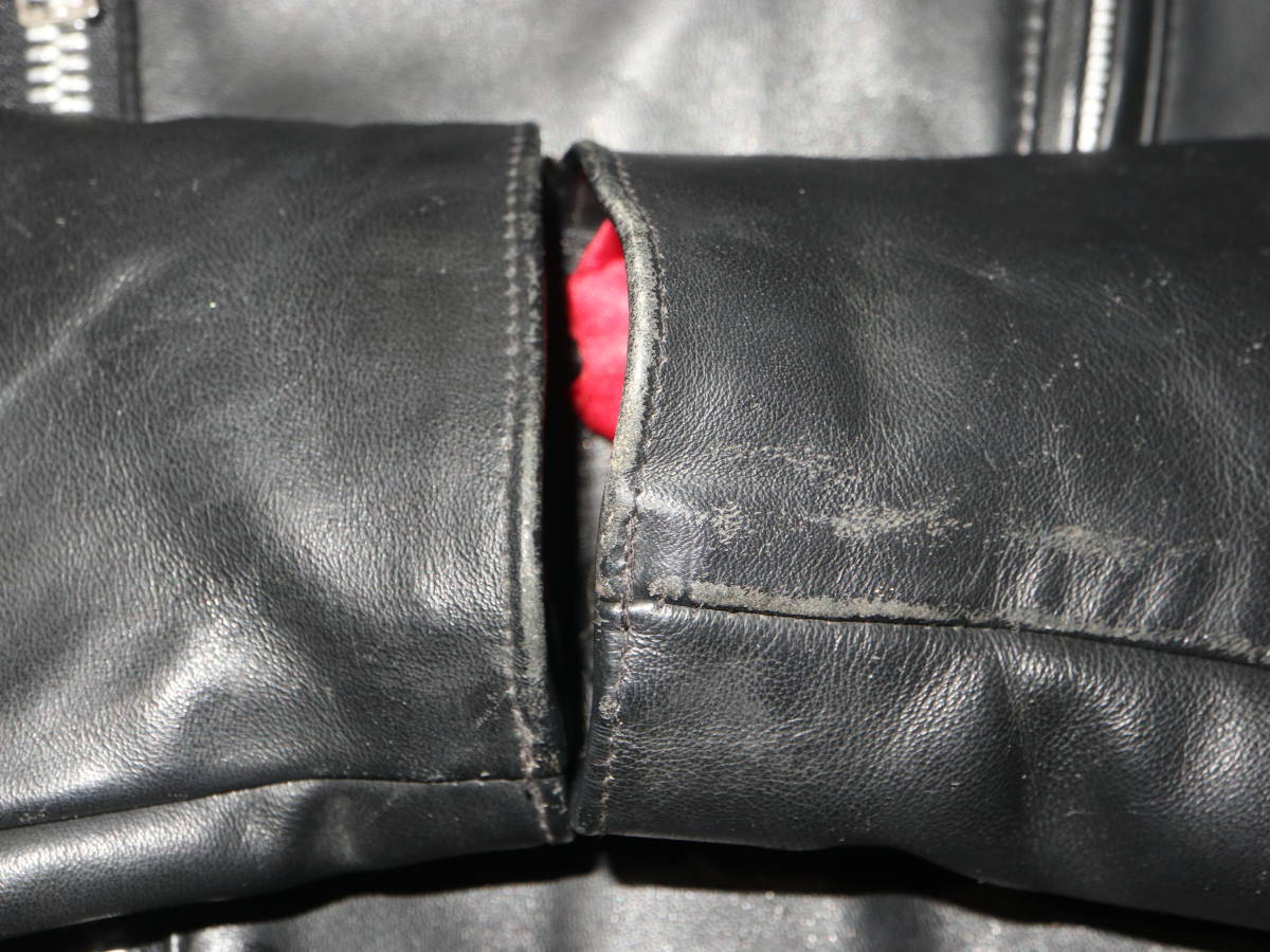 旧タグ England製 666 LEATHER WEAR サイドベルト ダブルライダース