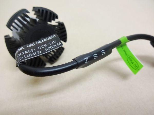 ☆Z.S.S. LED HEAD LIGHT ヘッドライト バルブ 6000k 6000lm H7 車検対応 ヴィッツ ティアナ フェアレディZ インプレッサ レガシィ_画像5