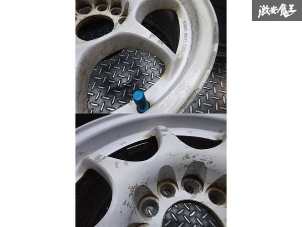 ●Weds Sport ウェッズスポーツ TC05 TC-05 15インチ 6.5J +30 7J +31 PCD 114.3 5H ホイール 4本 SW20 シビック インテグラ 即納 棚T-3_画像8