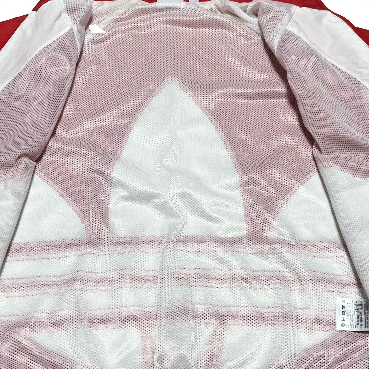 5620 ADIDAS アディダス ビッグトレフォイル ナイロンジャケット 5620 ADIDAS アディダス ビッグトレフォイル ナイロンジャケット