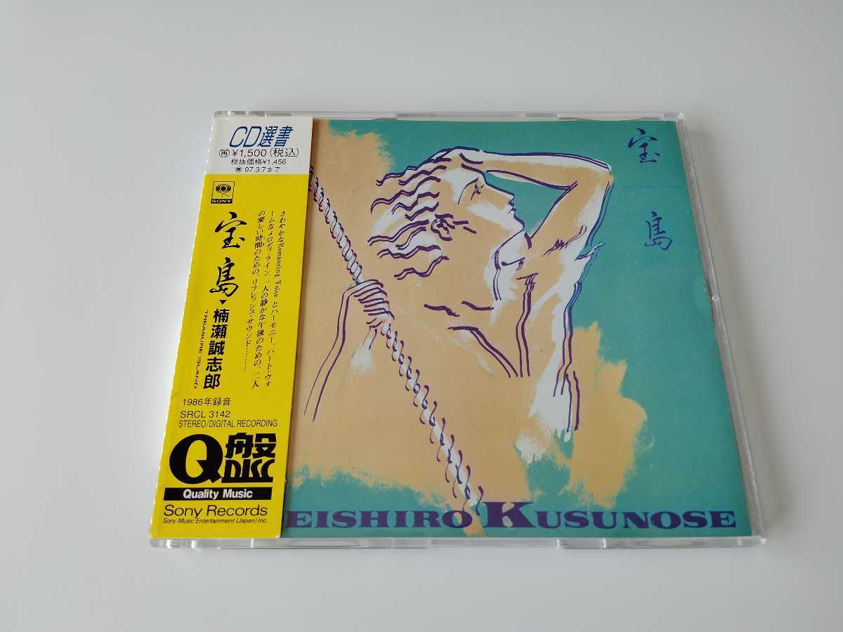 95年Q盤/シティポップ】楠瀬誠志郎 / 宝島 Treasure Island 帯付 95年Q盤/シティポップ】楠瀬誠志郎 / 宝島 Treasure Island 帯付
