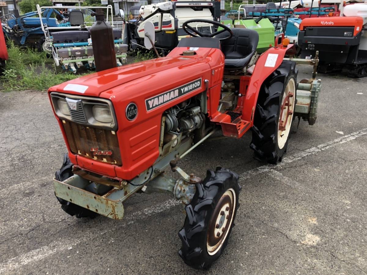 [☆貿易業者様必見☆]ヤンマー YM1810D 2671時間 トラクター 宮城県発_画像4