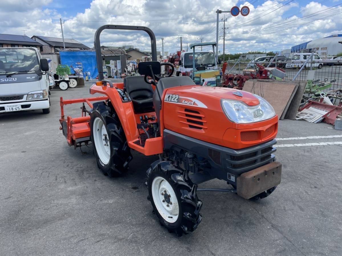  Kubota KT22 гидроусилитель руля обратный горизонтальный AD скоростей автоматика глубокий .216 час трактор Fukuoka префектура departure 