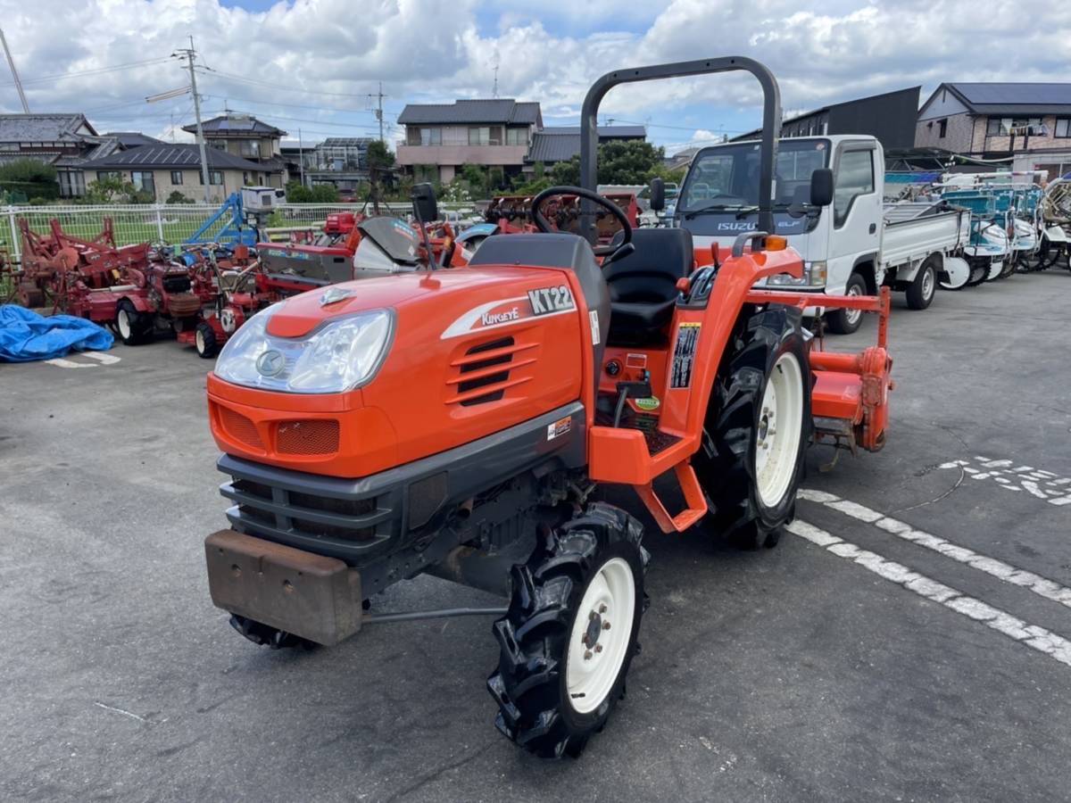  Kubota KT22 гидроусилитель руля обратный горизонтальный AD скоростей автоматика глубокий .216 час трактор Fukuoka префектура departure 