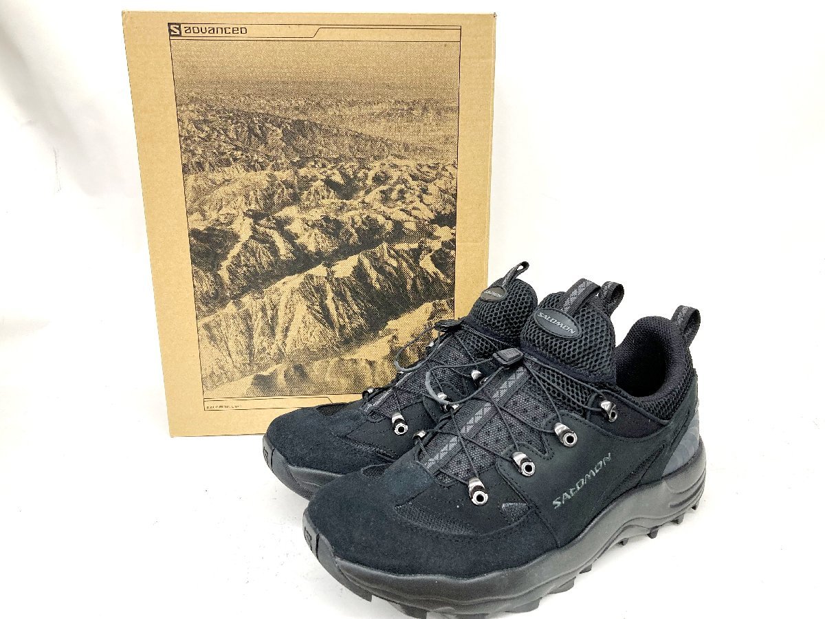 salomon (サロモン) RAID WIND ADVANCED トレッキング トレイルランニング シューズ アウトドア 415768 US13 31cm ブラック メンズ/028_画像10