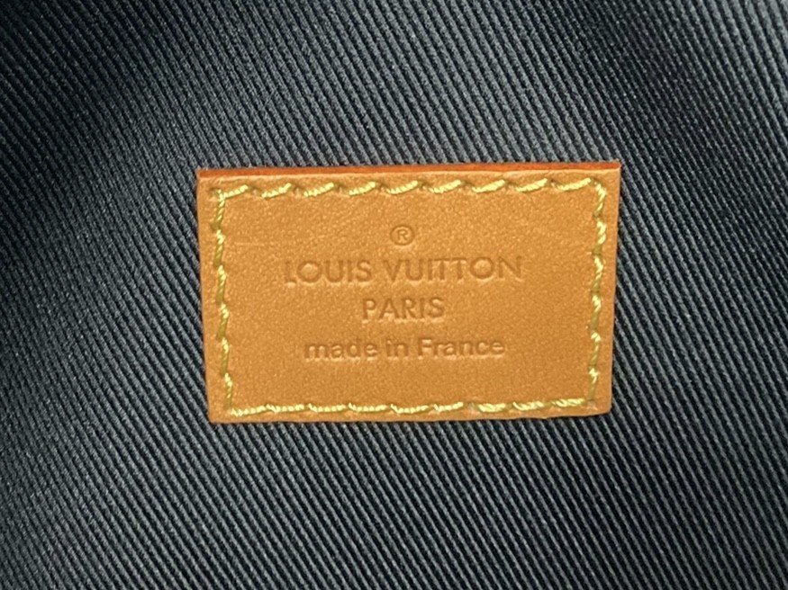 LOUIS VUITTON ルイヴィトン ダミエ ジャイアント ソフトトランク N40381 ショルダーバッグ LVスクエアードコレクション NIGO ブラウン/027_画像6