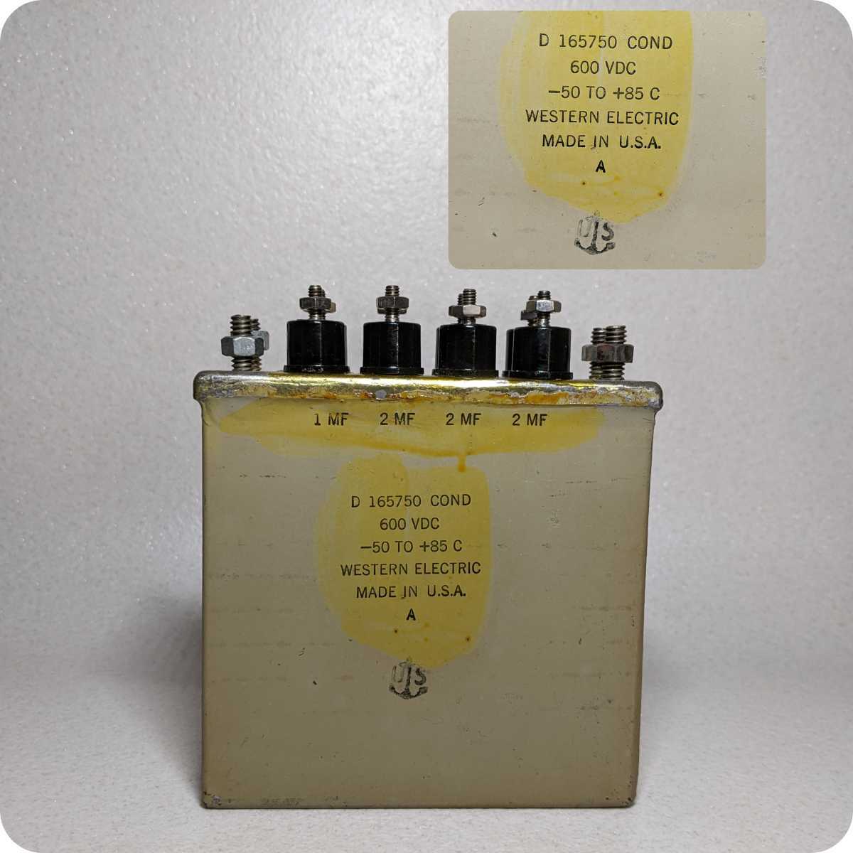コンデンサ 3 Western Electric ウェスタンエレクトリック コンデンサ 3 Western Electric ウェスタンエレクトリック