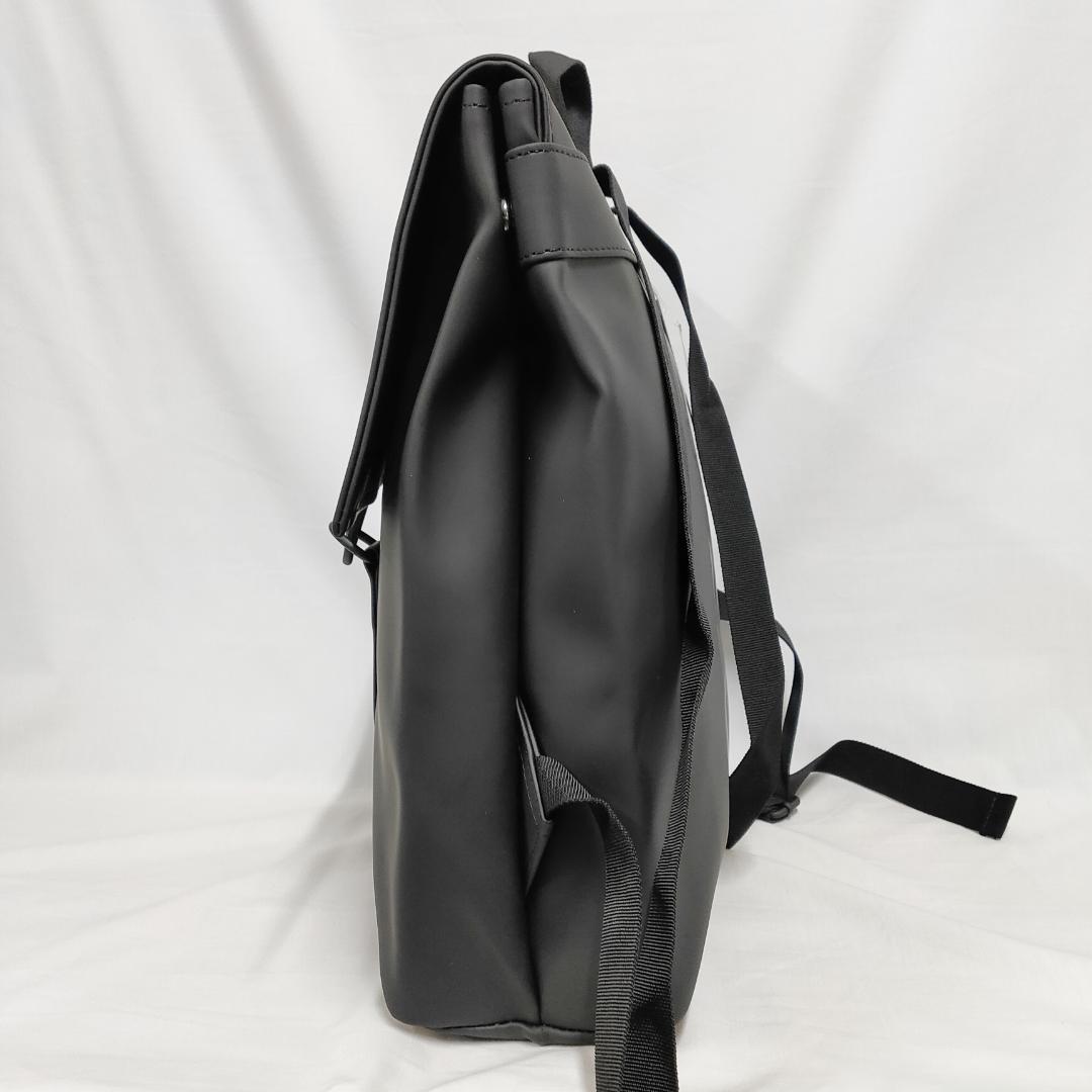 新品 未使用 RAINS 定番防水リュックサック MSNバッグミニ ブラック
