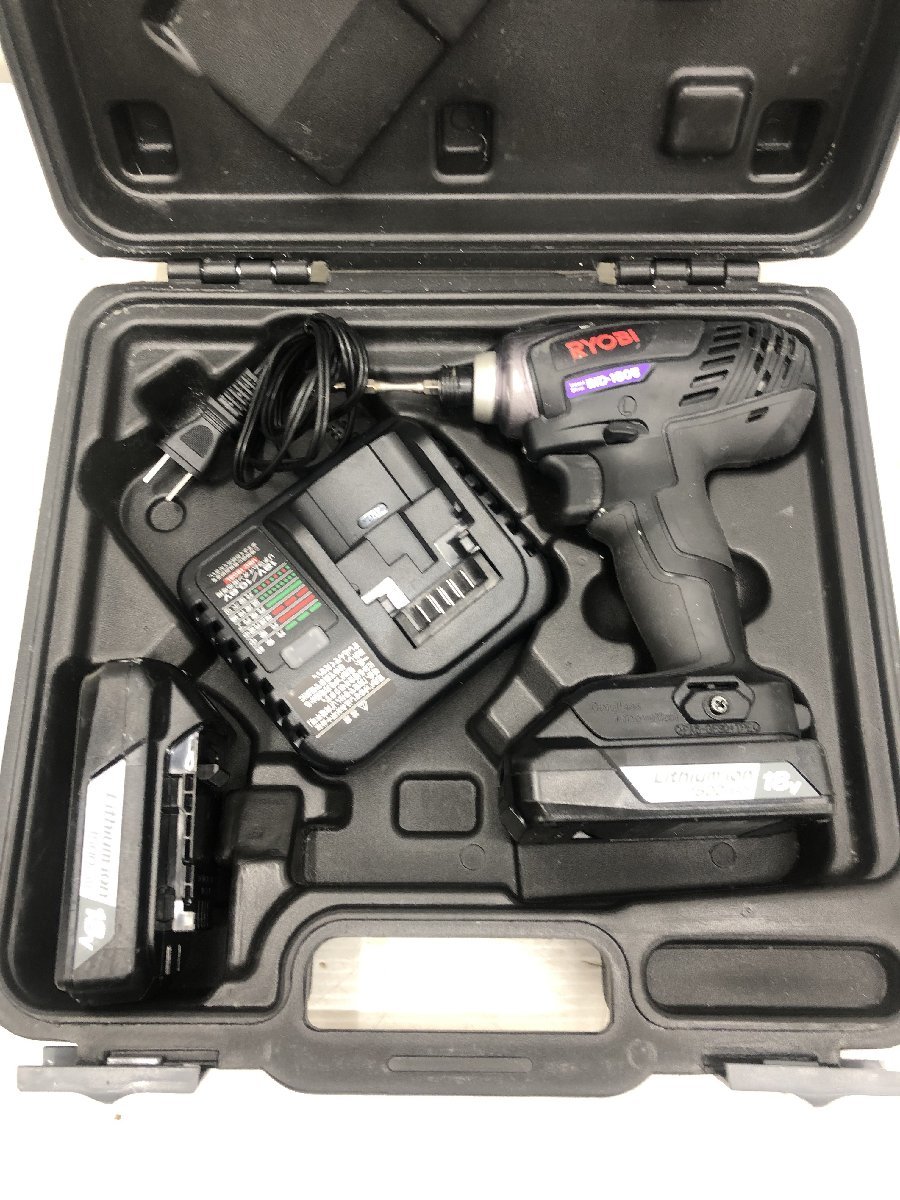 品】☆リョービ(RYOBI) 充電式インパクトドライバ 18V BID-1805