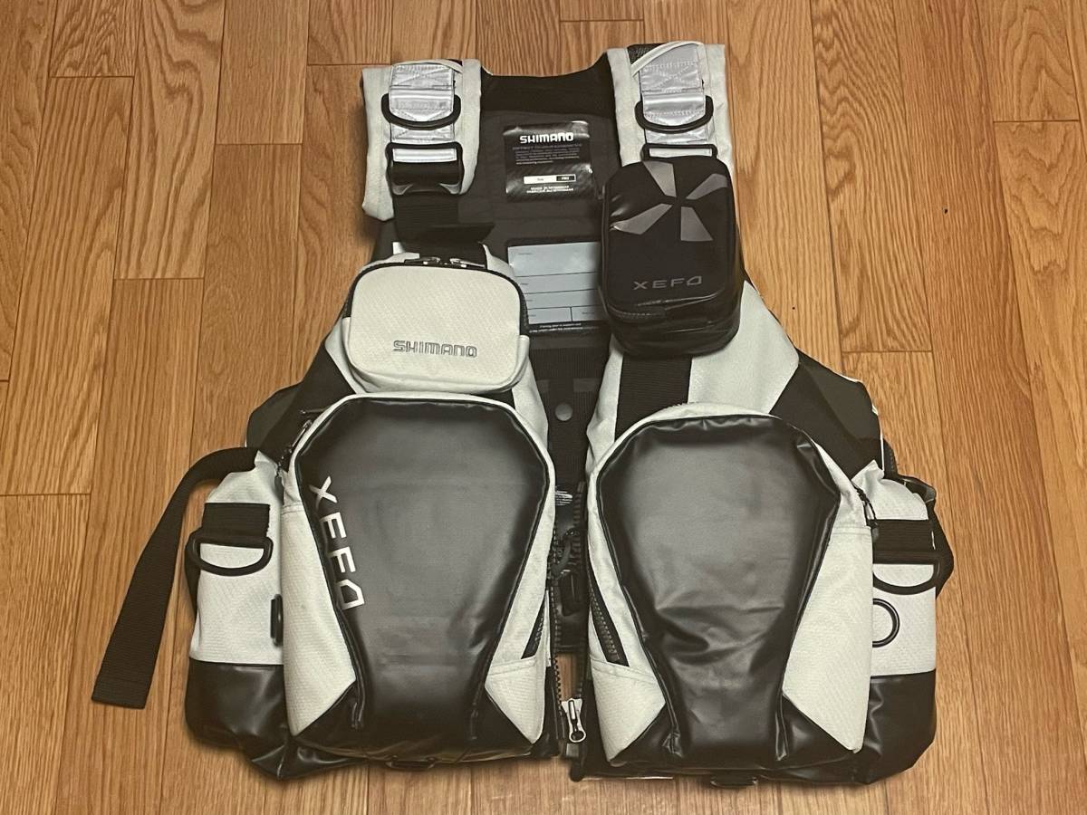 新品未使用 シマノ SHIMANO XEFO サーフトリッパーベスト VF 新品未使用 シマノ SHIMANO XEFO サーフトリッパーベスト VF
