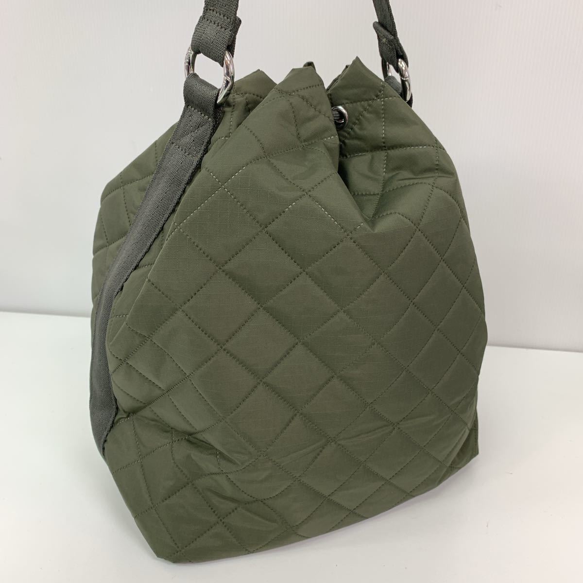 お買い得品 レスポートサック ショルダーバッグ カーキ キルティング