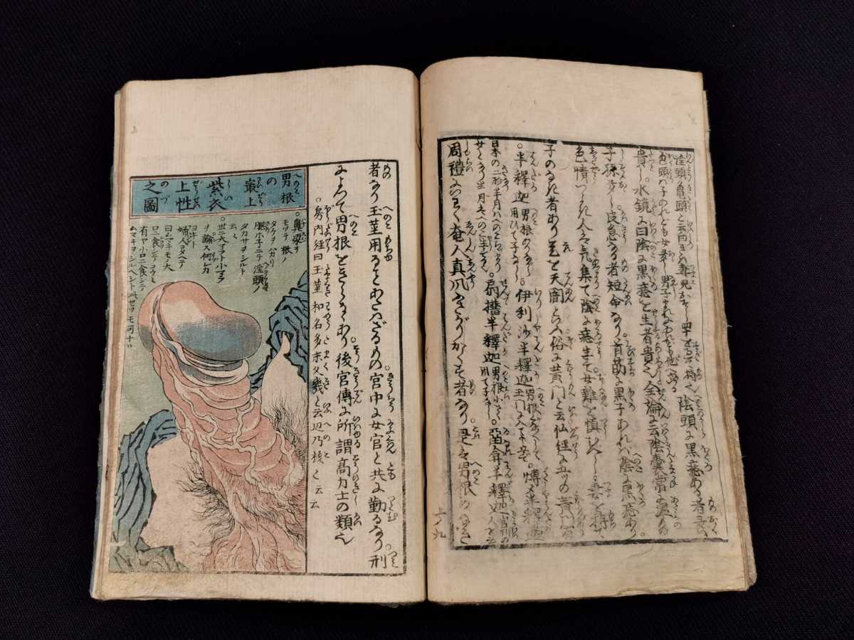 枕文庫3冊 英泉画 春画 艶本 枕絵 浮世絵 江戸時代オリジナル 枕文庫3冊 英泉画 春画 艶本 枕絵 浮世絵 江戸時代オリジナル