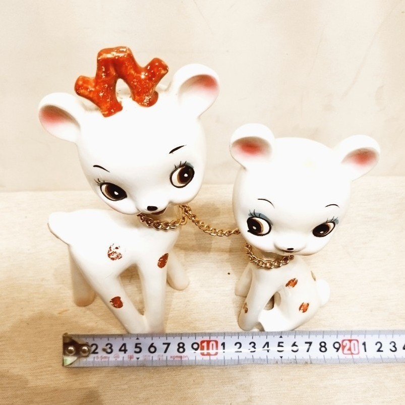 昭和レトロ バンビ 陶器製 置物 アンティーク調|Yahoo!フリマ 昭和レトロ バンビ 陶器製 置物 アンティーク調|Yahoo!フリマ