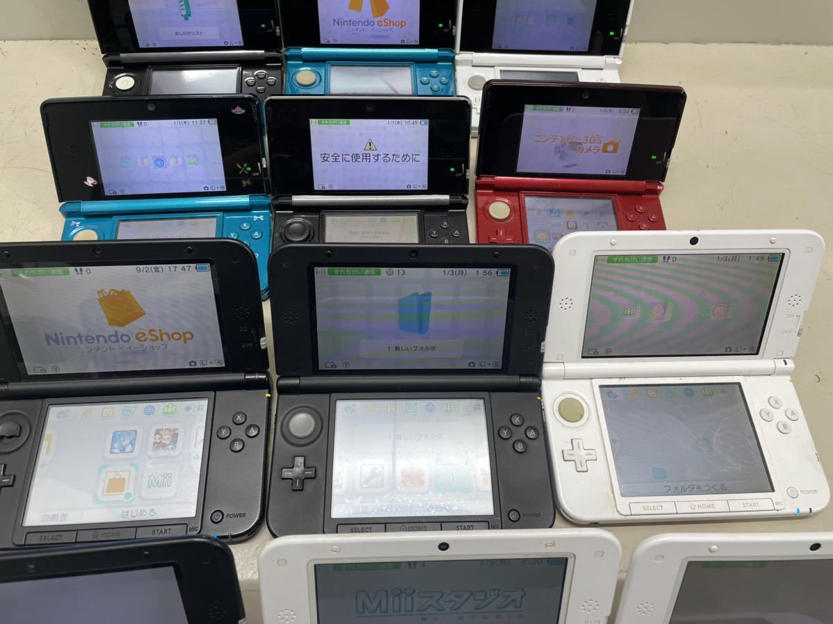 お見舞い new3dsll 3ds ジャンク品 まとめ売り 10台 - channa.id