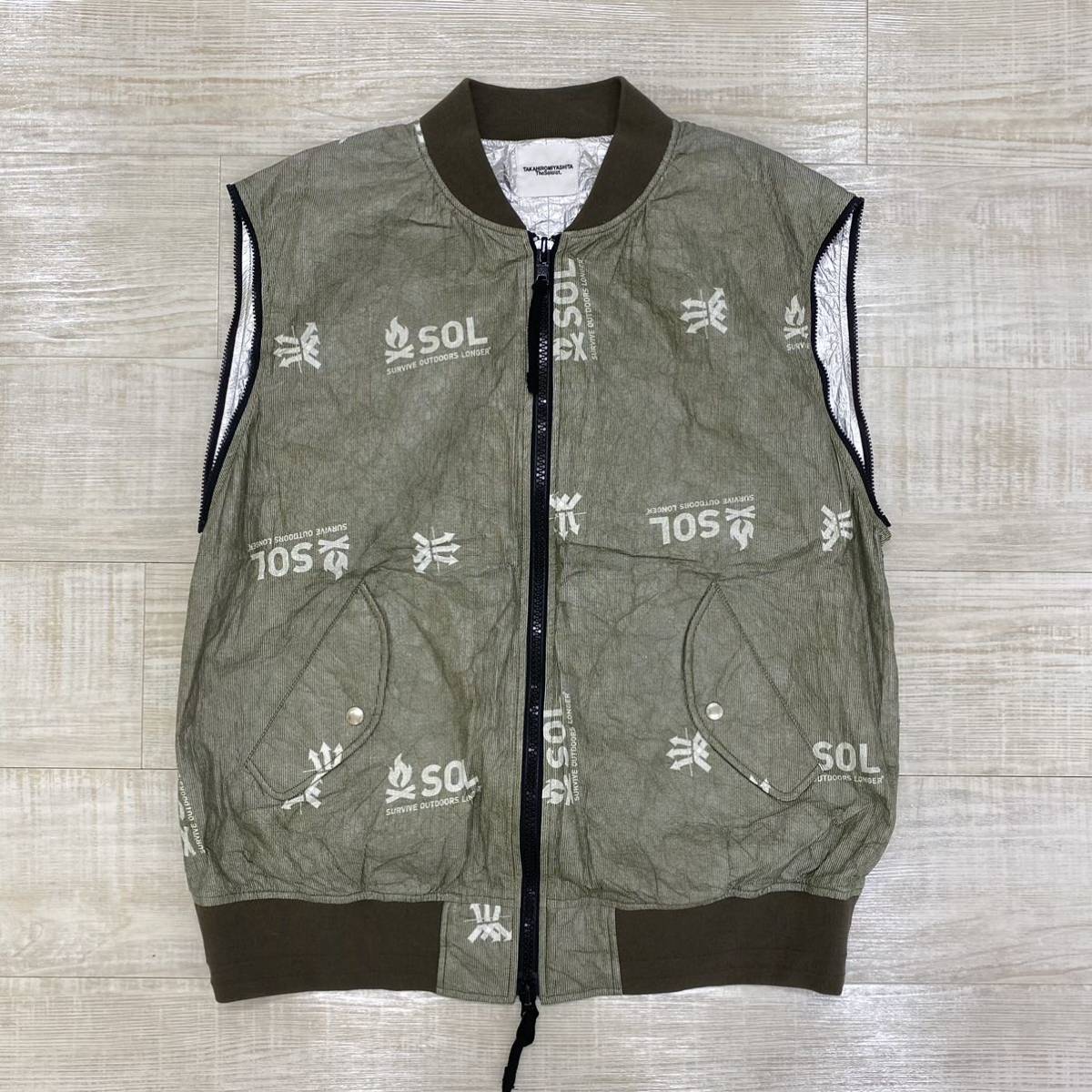 楽ギフ_包装】 18aw Soloist ソロイスト MA-1 フライト ジャケット 46