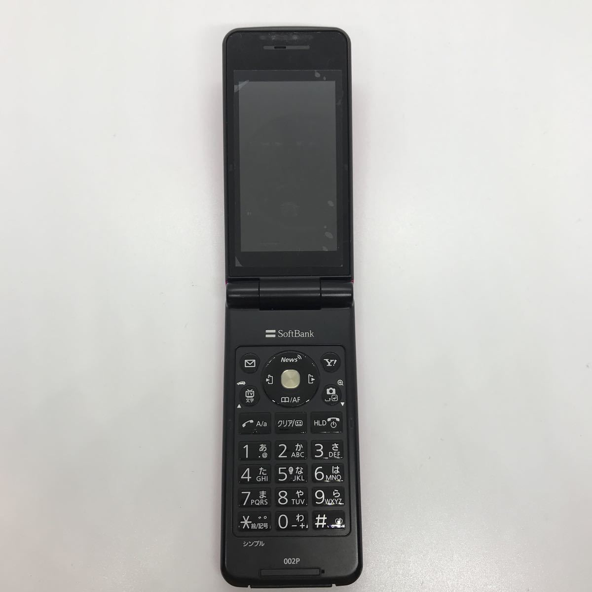 ジャンク　SoftBank ソフトバンク 002P Panasonic 携帯電話 ガラケー b6i18sm_画像2