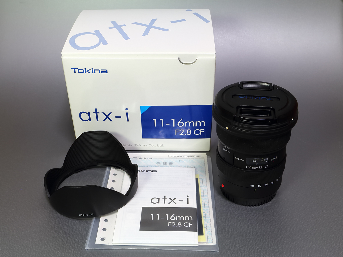 ◇Tokinaトキナー◇atx-i◇11-16mm F2.8 CF◇キヤノンEF用 APS-C用
