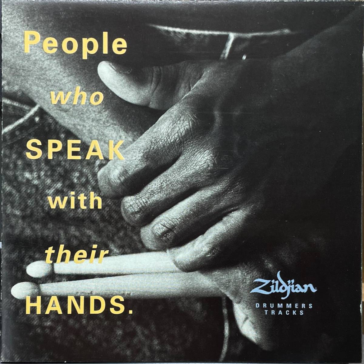 (C33Z)☆ジルジャンアーティストコンピ/Zildjian Drummers Tracks/People Who Speak With Their Hands/ドラム、シンバル☆_画像1