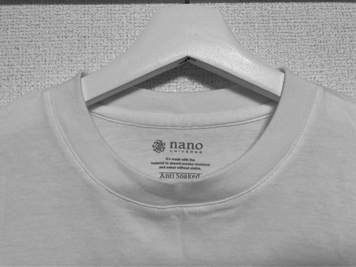 [2点セット]nano universe Anti Soaked〈汗染み防止〉半袖Tシャツ Sサイズ セット
