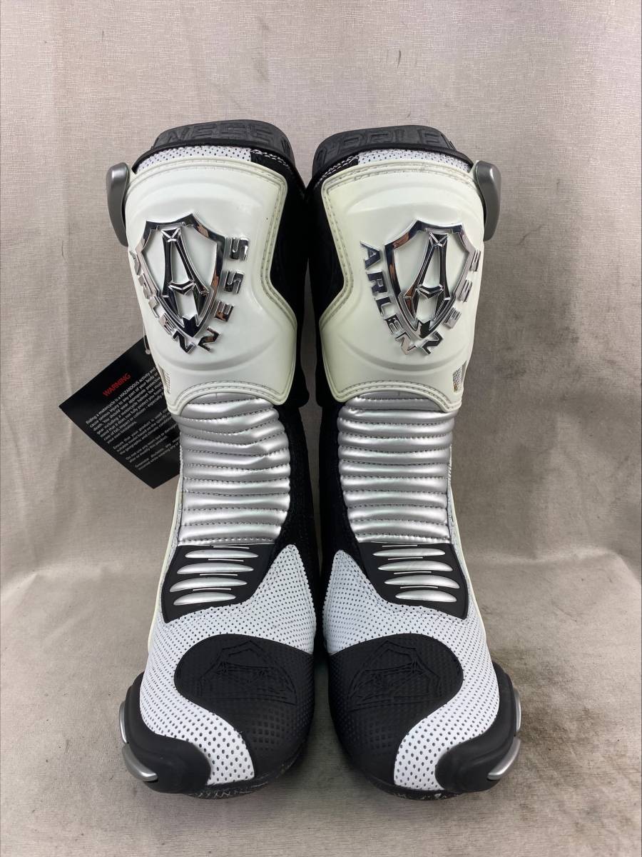 ARLENNESS アレンネス レーシングブーツ WHITE/BLACK 39サイズ 新品未