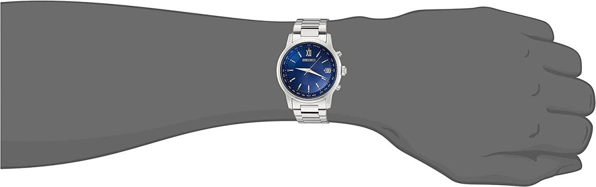 新品未使用 SEIKO セイコー BRIGHTZ ブライツ SAGZ109 2020 Eternal Blue 限定モデル ソーラー電波修正 腕時計 サファイアガラス・チタン_画像3