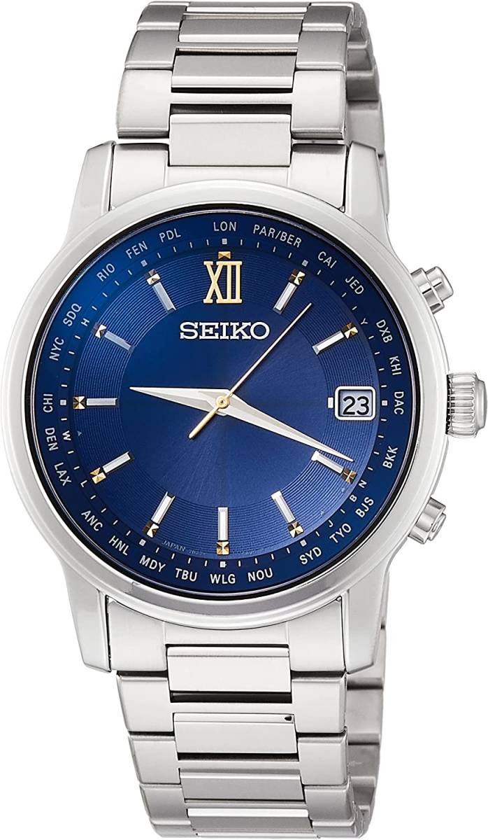 新品未使用 SEIKO セイコー BRIGHTZ ブライツ SAGZ109 2020 Eternal Blue 限定モデル ソーラー電波修正 腕時計 サファイアガラス・チタン_画像1