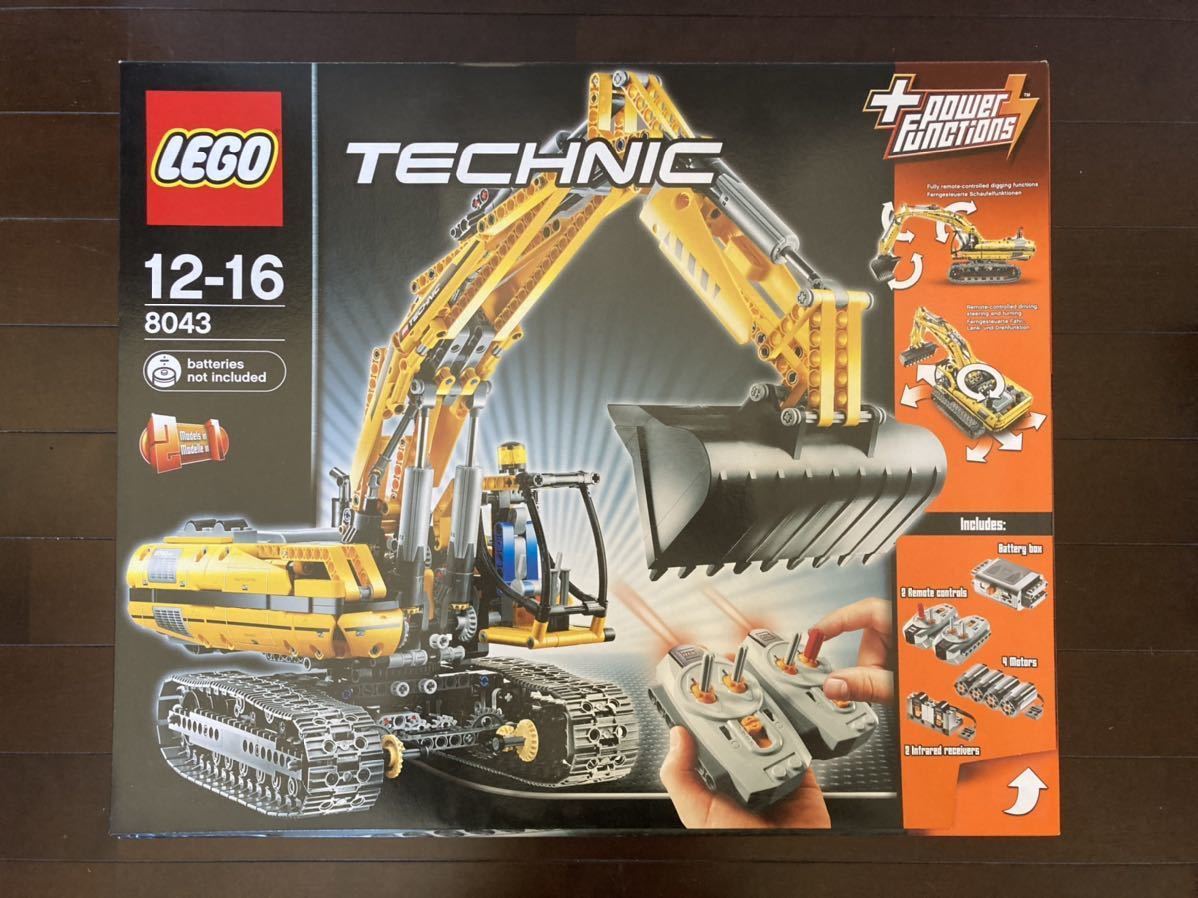 ヤフオク! - LEGO TECHNIC レゴ 8043 ショベルカー
